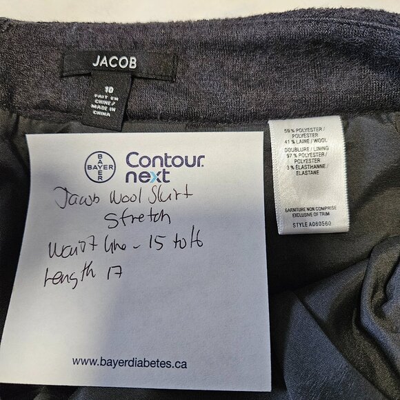 Jacob Skirt in Grey Size 10 - Picture 9 of 11